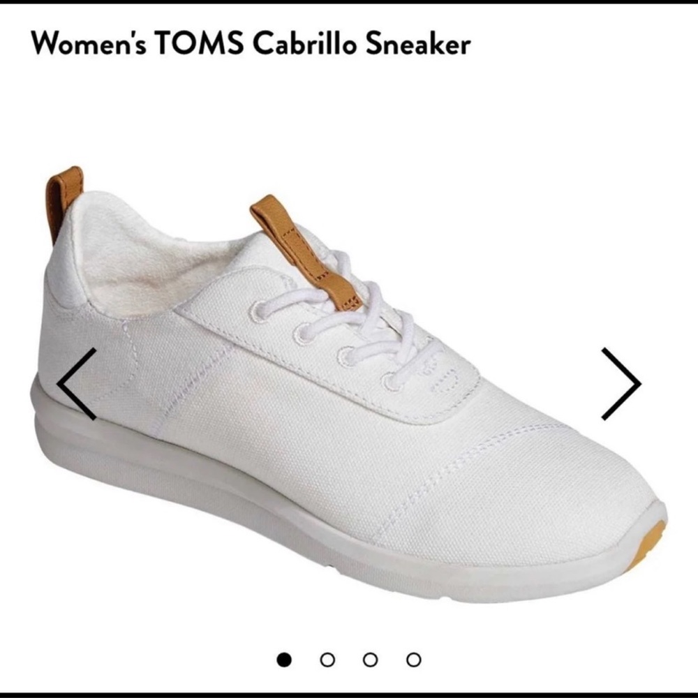 Toms Canbrillo Sneaker - White Canvas - image 1